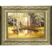 Постер "Олени", 13 см х 18 см артикул 12856b.