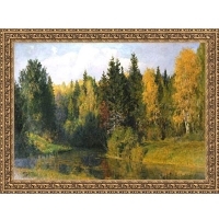 Постер "Осень в Абрамцево", 50 см х 70 см артикул 12873b.