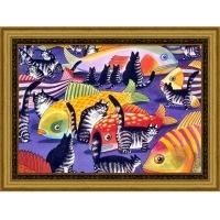 Постер "Рыбалка", 30 см х 40 см артикул 12882b.
